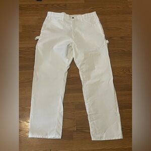 Men's  Dickies White cargo utility Pants
